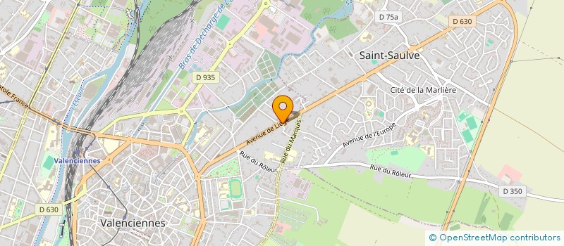 localisation de l'entreprise MONSIEUR JORDY BILLOIRE  VALENCIENNES