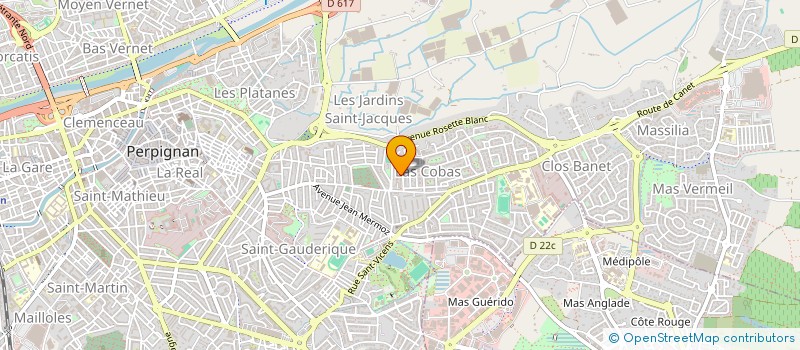 localisation de l'entreprise MONSIEUR JORDY BOUCHAL à PERPIGNAN