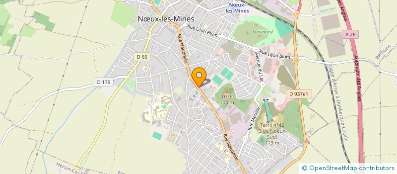 localisation de l'entreprise MONSIEUR JORDY CARON  NUX-LES-MINES