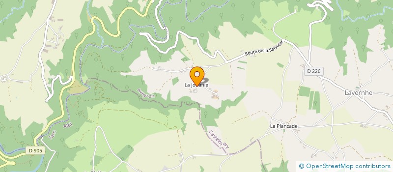 localisation de l'entreprise MONSIEUR JORDY DELERIS  CASTELMARY