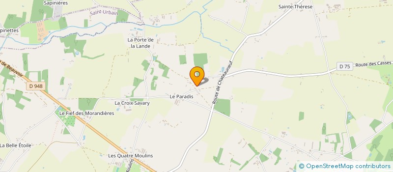 localisation de l'entreprise MONSIEUR JORDY DESEILLE à CHALLANS