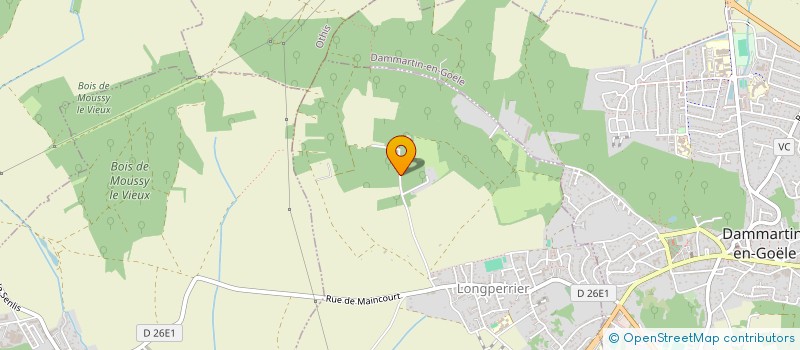 localisation de l'entreprise MONSIEUR JORDY DROZ  LONGPERRIER