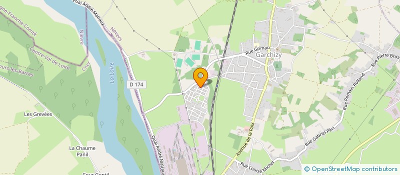 localisation de l'entreprise MONSIEUR JORDY FOUILLET  GARCHIZY