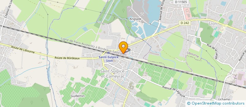 localisation de l'entreprise MONSIEUR JORDY LAFAURIE  SAINT-SULPICE-ET-CAMEYRAC