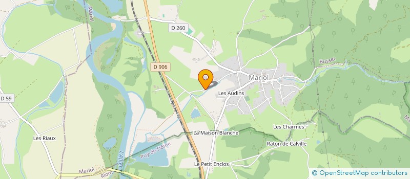 localisation de l'entreprise MONSIEUR JORDY MALOT  MARIOL