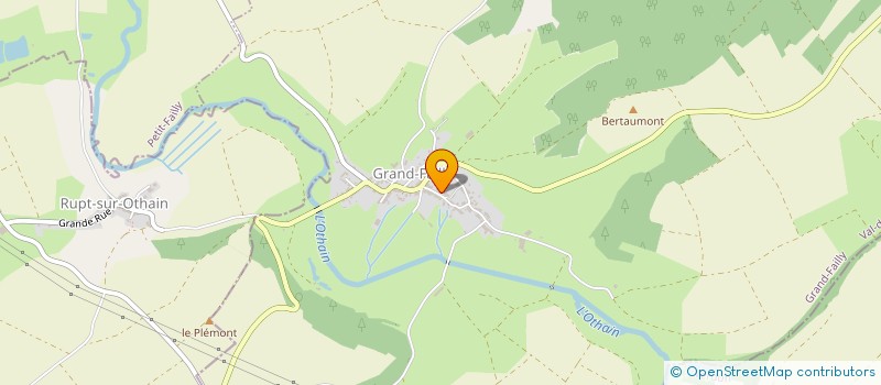 localisation de l'entreprise MONSIEUR JORDY MORGNY  GRAND-FAILLY