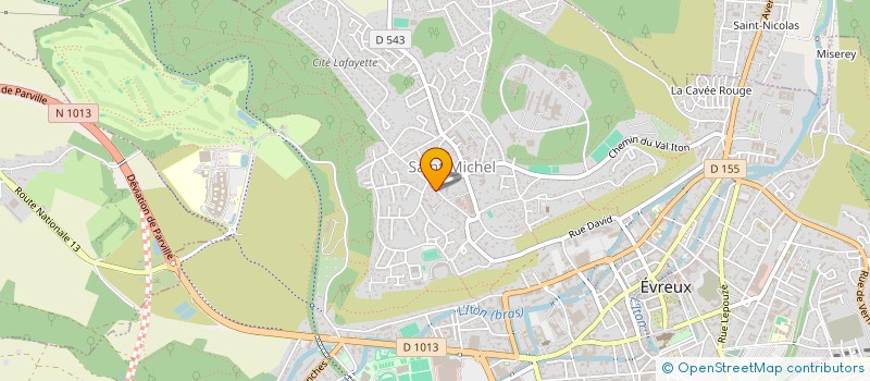 localisation de l'entreprise MONSIEUR JORDY MORICE à EVREUX