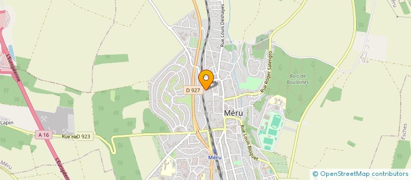 localisation de l'entreprise MONSIEUR JORDY OHOUO OSSOULA  MERU