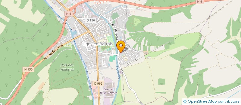 localisation de l'entreprise MONSIEUR JORDY RADOUAN à LIGNY-EN-BARROIS