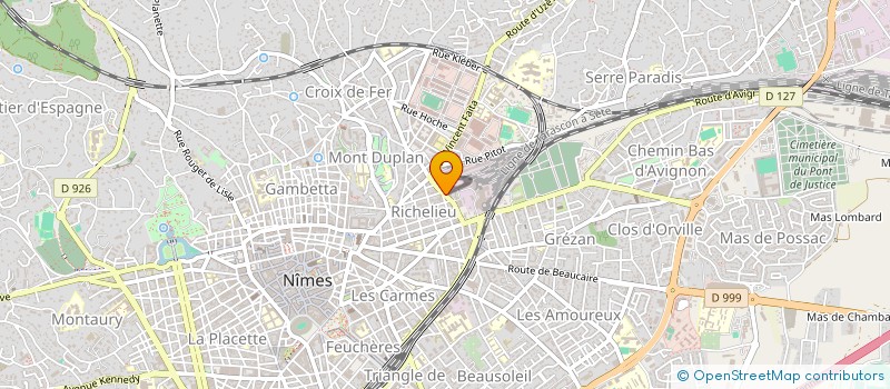 localisation de l'entreprise MONSIEUR JORDY ROMUALD à NIMES