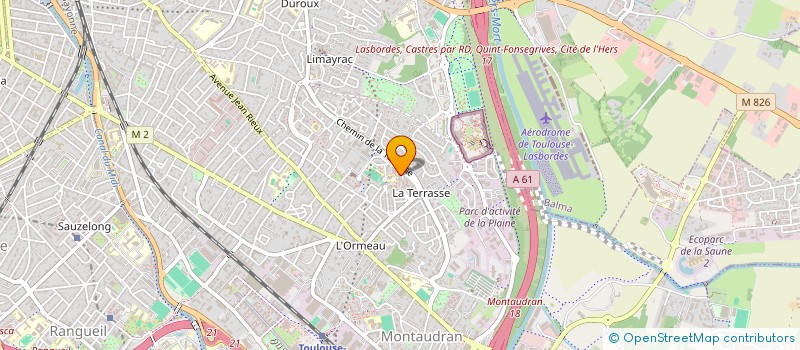localisation de l'entreprise MONSIEUR JORDY VIGNAUX  TOULOUSE