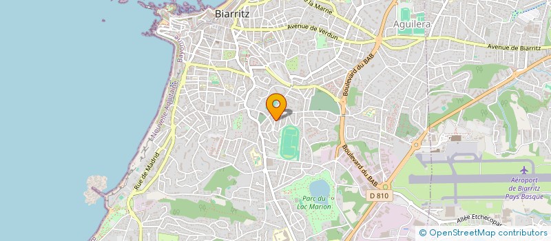 localisation de l'entreprise MONSIEUR JORG BRUNS à BIARRITZ
