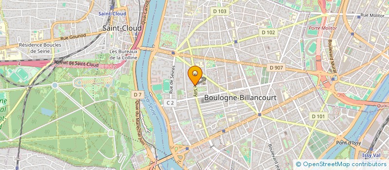 localisation de l'entreprise MONSIEUR JORG ZIPPRICK à BOULOGNE-BILLANCOURT