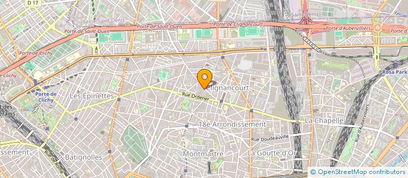 localisation de l'entreprise MONSIEUR JORGE ALBERTO RIVAS RIVAS  PARIS