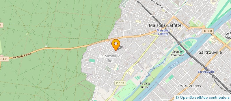 localisation de l'entreprise MONSIEUR JORGE ALEXANDRE MARTINS  LE MESNIL-LE-ROI