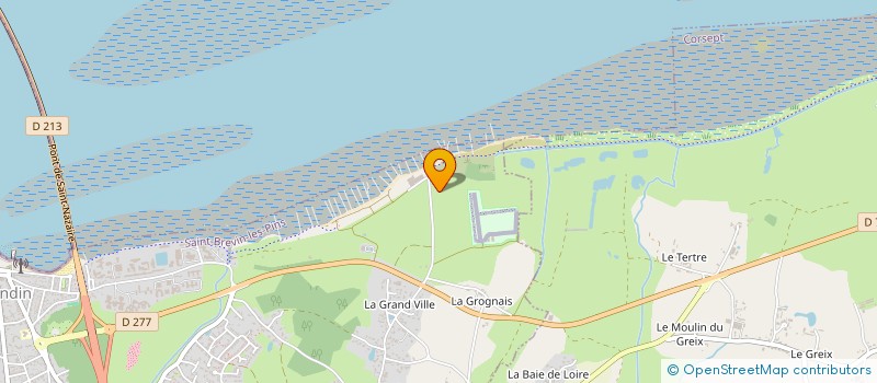 localisation de l'entreprise MONSIEUR JORGE ALVES à SAINT BREVIN LES PINS