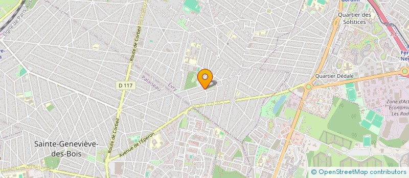 localisation de l'entreprise MONSIEUR JORGE ALVES FERREIRA  MORSANG-SUR-ORGE