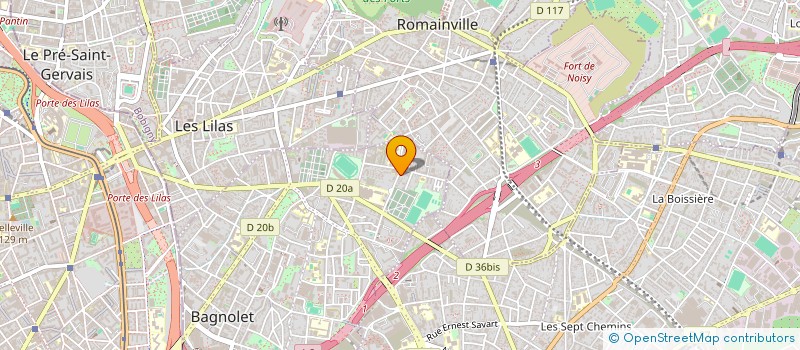 localisation de l'entreprise MONSIEUR JORGE ANTUNES RICARDO à BAGNOLET