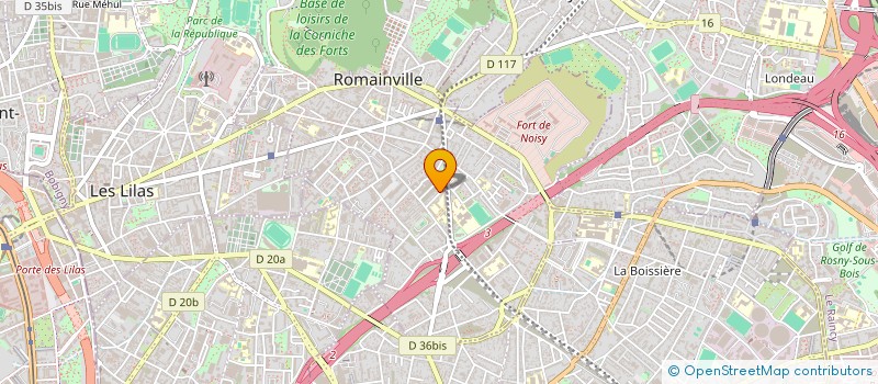 localisation de l'entreprise MONSIEUR JORGE BELMONTE à ROMAINVILLE