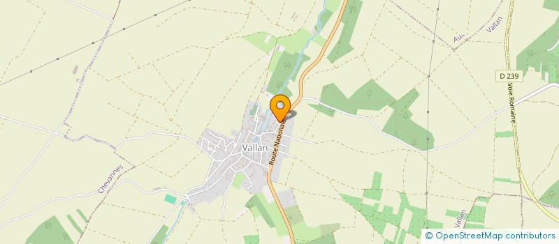 localisation de l'entreprise MONSIEUR JORGE BRITO DA COSTA  VALLAN