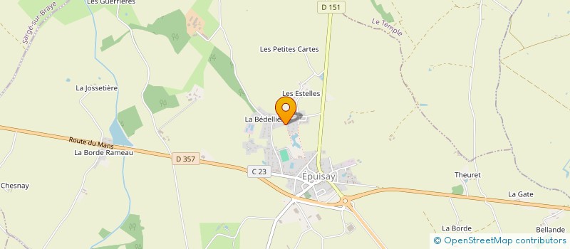 localisation de l'entreprise MONSIEUR JORGE CABRAL DAS DORES  EPUISAY