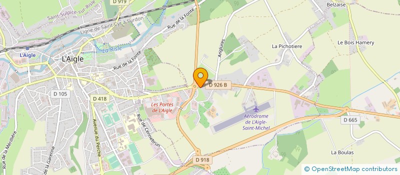 localisation de l'entreprise MONSIEUR JORGE CARDOSO à SAINT-SULPICE-SUR-RISLE