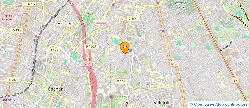 localisation de l'entreprise MONSIEUR JORGE CARVALHO DA  SILVA à VILLEJUIF