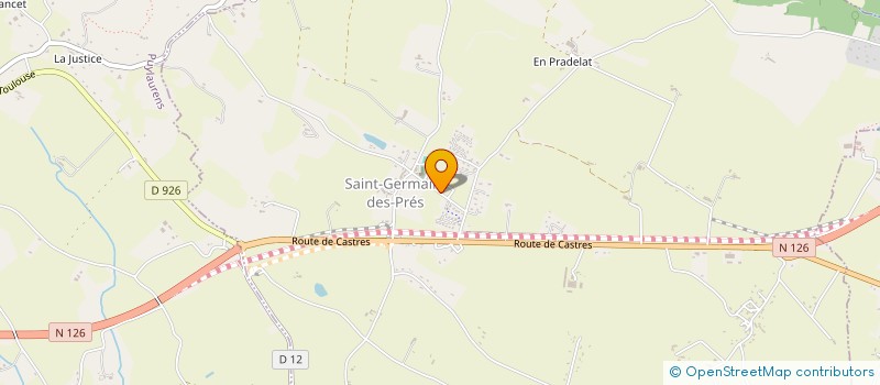 localisation de l'entreprise MONSIEUR JORGE CENTOFANTI  PUYLAURENS