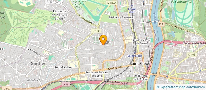 localisation de l'entreprise MONSIEUR JORGE CUNHA DA SILVA à SAINT-CLOUD
