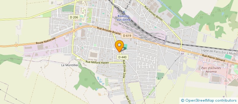 localisation de l'entreprise MONSIEUR JORGE DA CRUZ AMANCIO à ROMILLY-SUR-SEINE