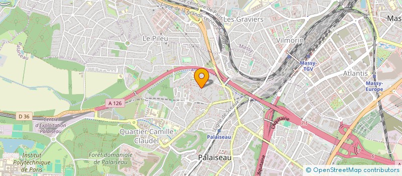 localisation de l'entreprise MONSIEUR JORGE DA SILVA FERREIRA  PALAISEAU