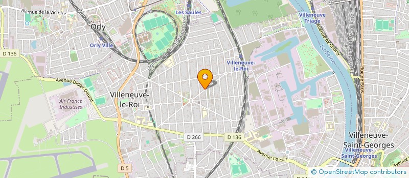 localisation de l'entreprise MONSIEUR JORGE DE ANDRADE PERALTA à VILLENEUVE-LE-ROI