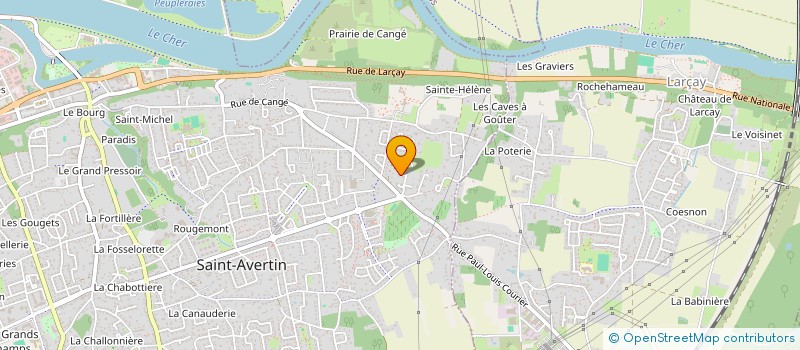 localisation de l'entreprise MONSIEUR JORGE DE MAGALHAES  SAINT-AVERTIN