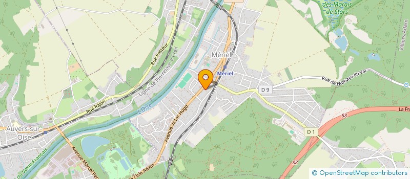 localisation de l'entreprise MONSIEUR JORGE DE OLIVEIRA RUELA  MERIEL