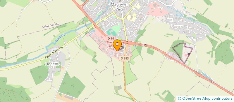 localisation de l'entreprise MONSIEUR JORGE DE PONTE GONCALVES  MAGNY-EN-VEXIN