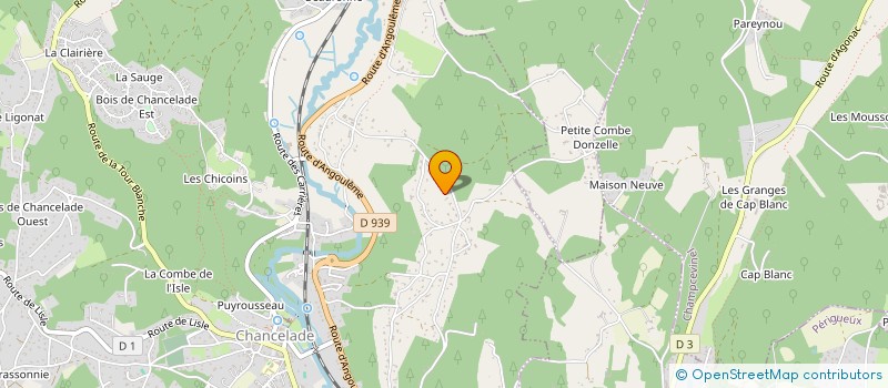 localisation de l'entreprise MONSIEUR JORGE DIAS LOUREIRO  CHANCELADE