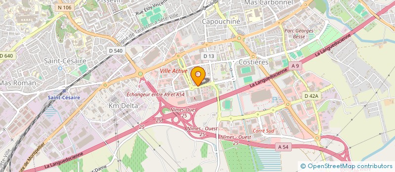 localisation de l'entreprise MONSIEUR JORGE DINIS  NIMES