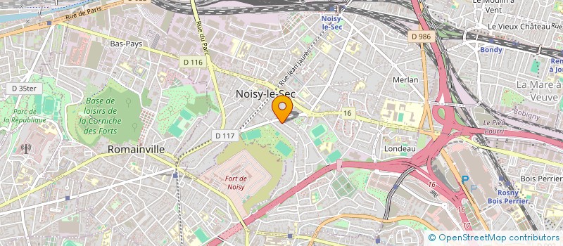 localisation de l'entreprise MONSIEUR JORGE DOS SANTOS à NOISY-LE-SEC