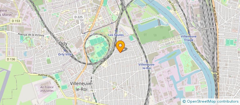 localisation de l'entreprise MONSIEUR JORGE FERNANDES ALEGRIA  VILLENEUVE-LE-ROI