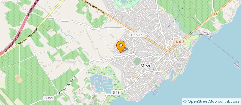 localisation de l'entreprise MONSIEUR JORGE FERNANDES RODRIGUES à MEZE