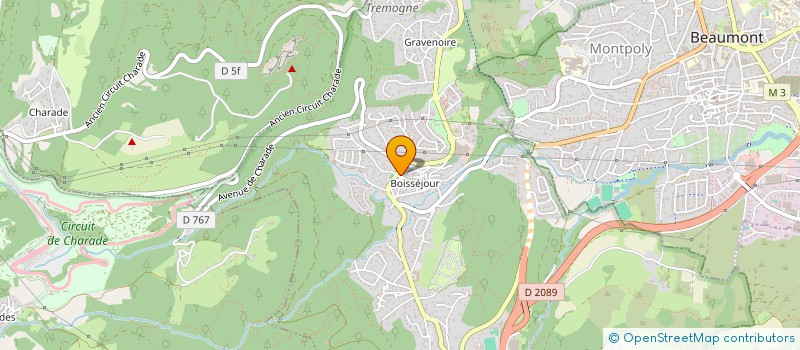 localisation de l'entreprise MONSIEUR JORGE FERREIRA DOS SANTOS  CEYRAT