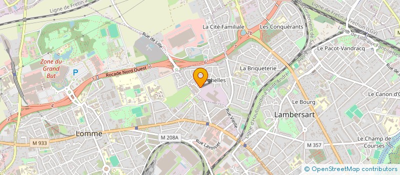 localisation de l'entreprise MONSIEUR JORGE FERREIRA GOMES  LILLE