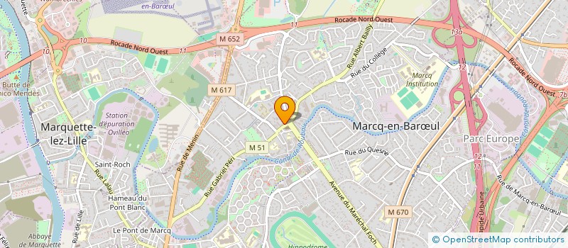 localisation de l'entreprise MONSIEUR JORGE FILIPE DOS SANTOS à MARCQ-EN-BARŒUL