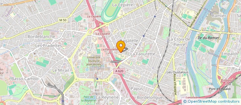 localisation de l'entreprise MONSIEUR JORGE GAJARDO à TOULOUSE