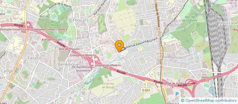 localisation de l'entreprise MONSIEUR JORGE GARCIA  VILLENAVE-D'ORNON