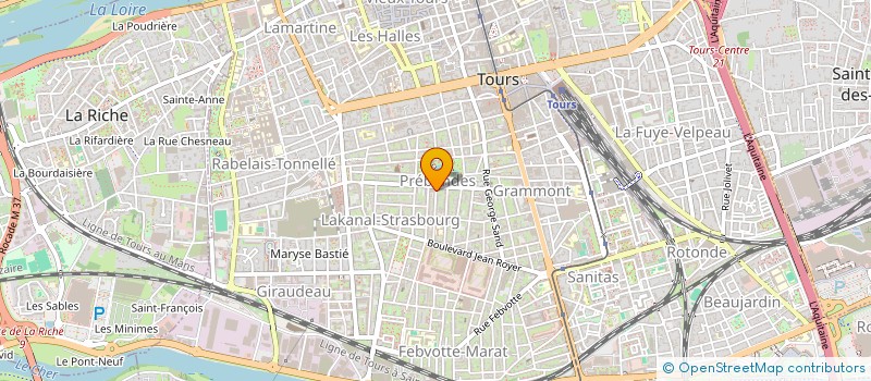 localisation de l'entreprise MONSIEUR JORGE GOMES à TOURS