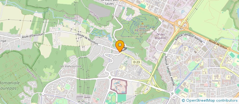 localisation de l'entreprise MONSIEUR JORGE GOMES DE CARVALHO  ELANCOURT