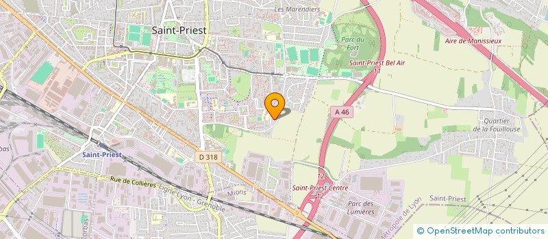 localisation de l'entreprise MONSIEUR JORGE GOUVEIA DA COSTA  SAINT-PRIEST