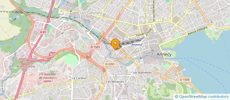 localisation de l'entreprise MONSIEUR JORGE JEREZ MASAQUIZA à ANNECY