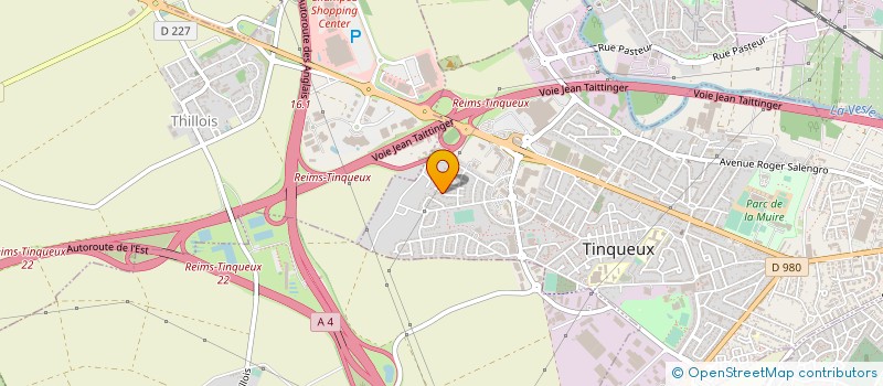 localisation de l'entreprise MONSIEUR JORGE LEITE  TINQUEUX